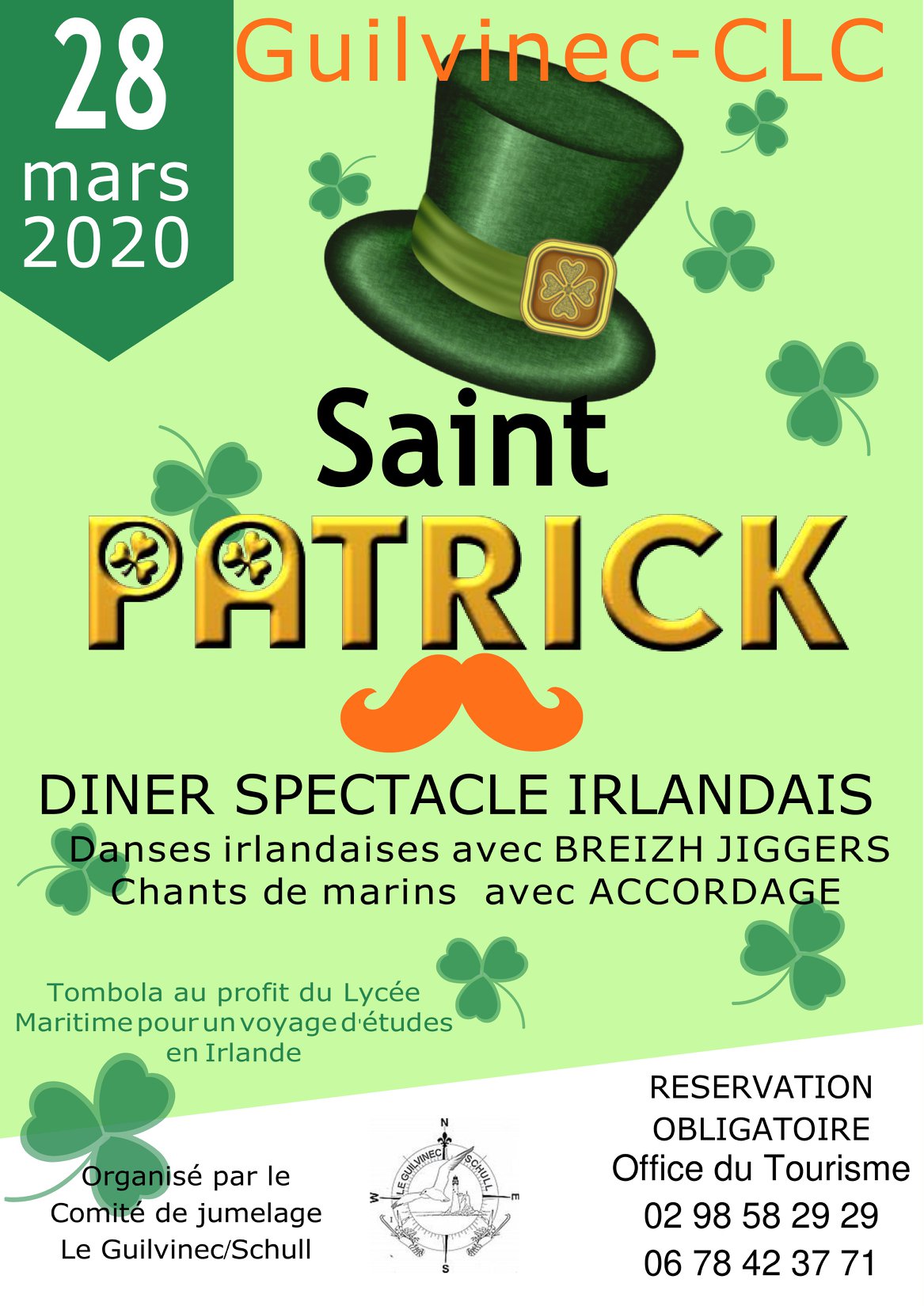 La Saint Patrick 2023: un 18 mars festif! – Le Guilvinec / Schull